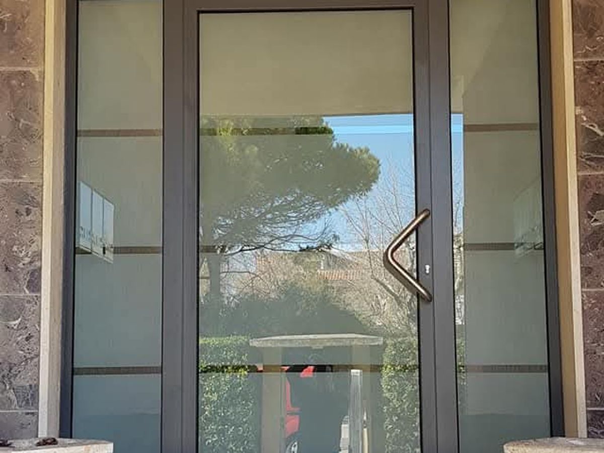 Parapetto con taglio laser
